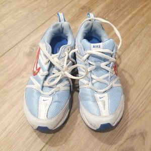 Nike Shoes Blue and White 4Y